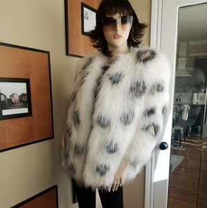New Real Fox Fur Coat